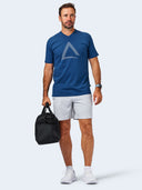 Brighton Tee - Navy Blue